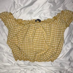 Brandy Melville Gingham Rio Top